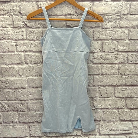 Abercrombie kids girls light blue dress 9/10 - Picture 1 of 8